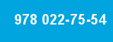 978 022-75-54